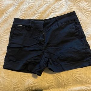 J Crew navy chino shorts